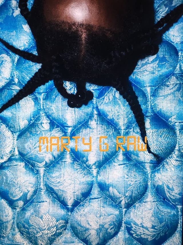 Album cover art for Marty G Raw