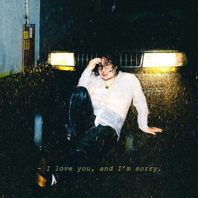 Album cover art for I love you. I'm sorry.