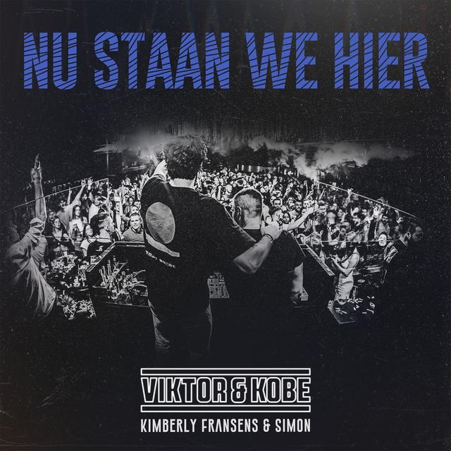 Album cover art for Nu staan we hier