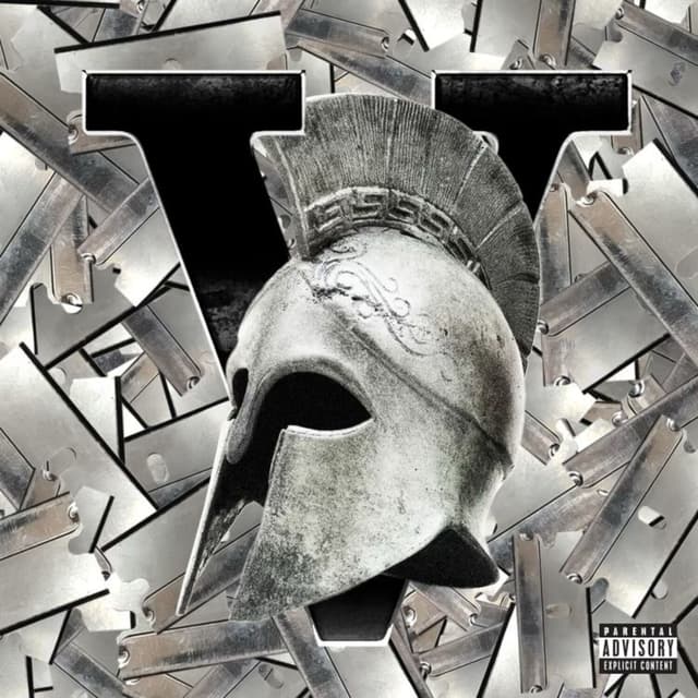 Album cover art for I No Longer Fear the Razor Guarding My Heel (V)