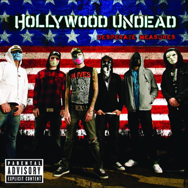 Album cover art for Desperate Measures