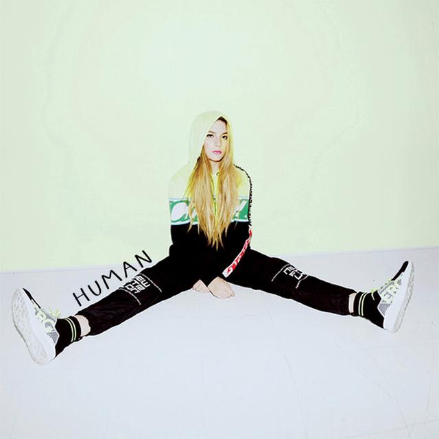 Album cover art for Human