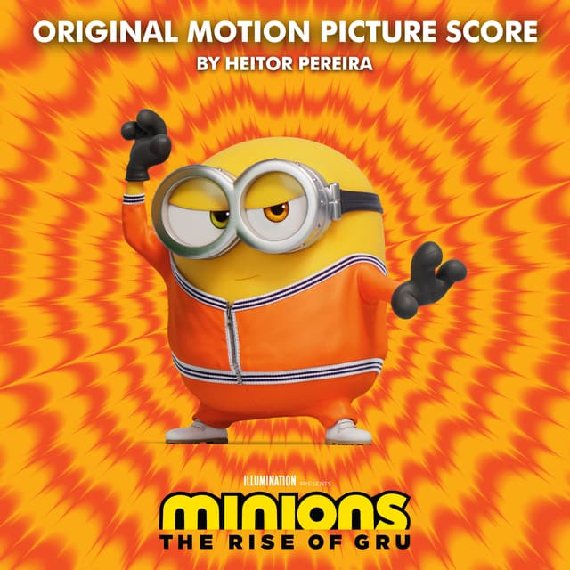 Album cover art for Minions: The Rise of Gru [Original Motion Picture Score]