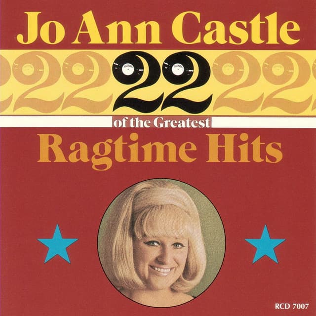 Album cover art for 22 Of The Greatest Ragtime Hits