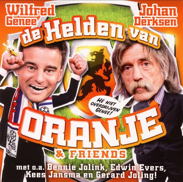 Album cover art for De Helden van Oranje