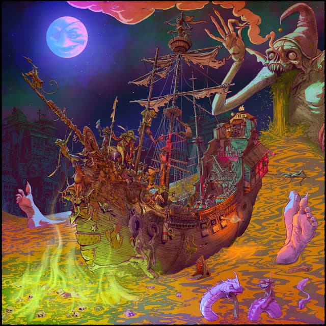 Album cover art for The Boiling Sea