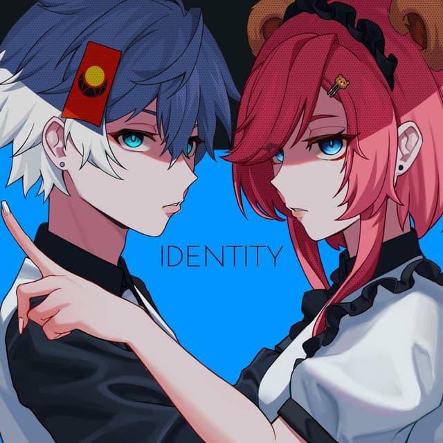 Album cover art for identity
