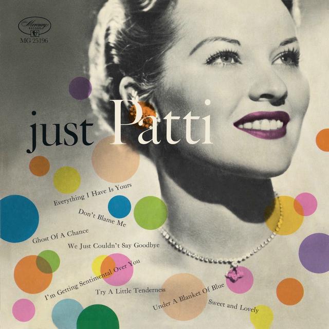 Album cover art for Just Patti