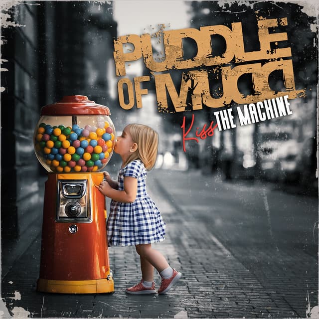 Album cover art for Kiss the Machine