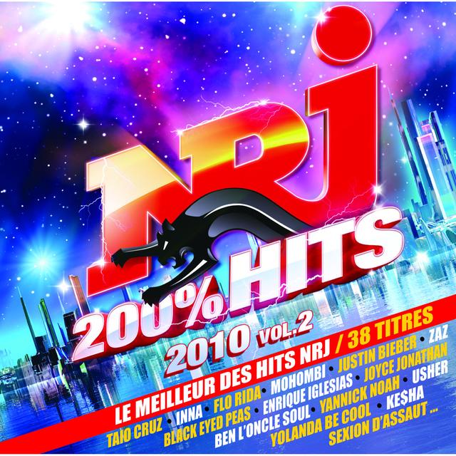 Album cover art for Nrj 200% Hits 2010 Vol. 2