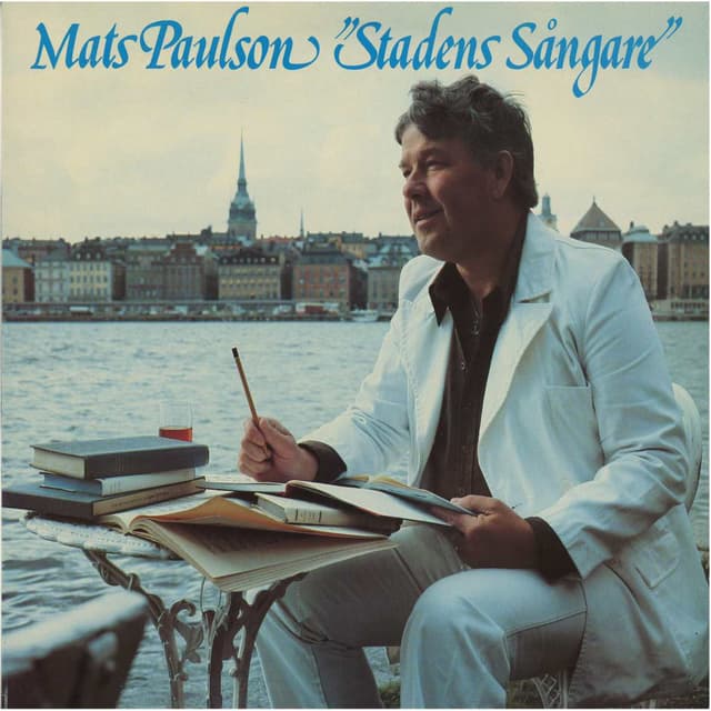 Album cover art for Stadens sångare