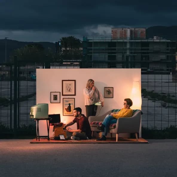 Album cover art for Grande, non ancora