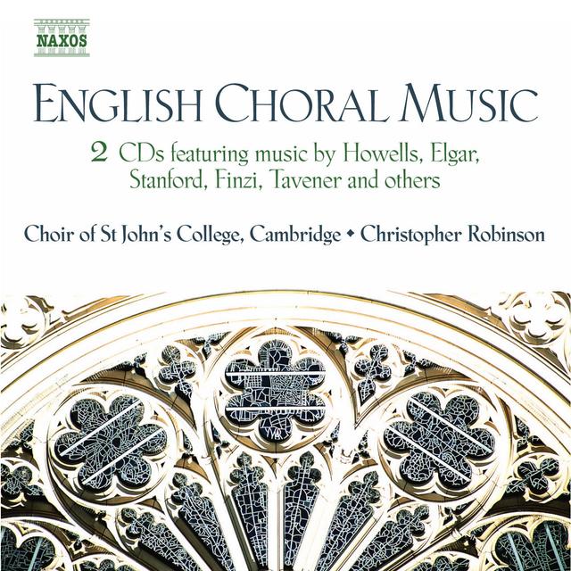 Album cover art for English Choral Music