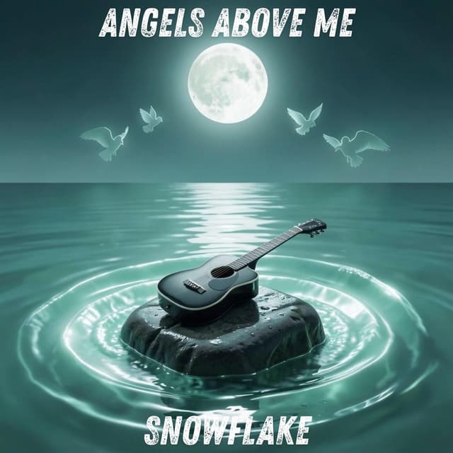 Album cover art for Angels Above Me