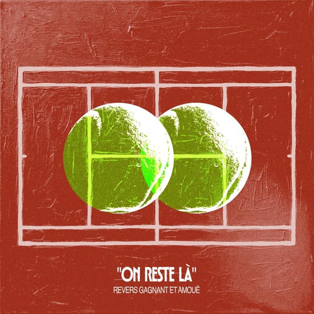 Album cover art for On Reste Là