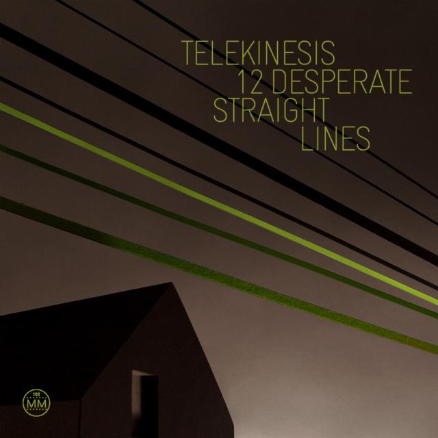 Album cover art for 12 Desperate Straight Lines