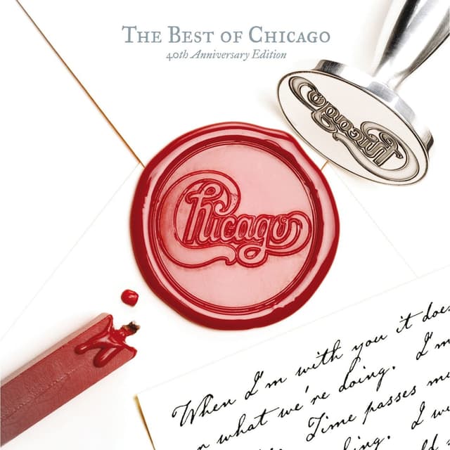 Album cover art for The Best of Chicago: 40th Anniversary Edition