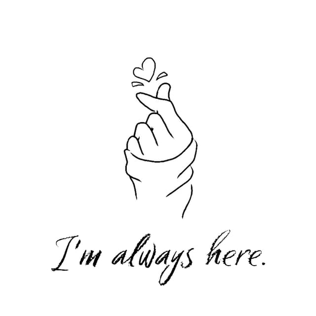 Album cover art for I'm Always Here - Single