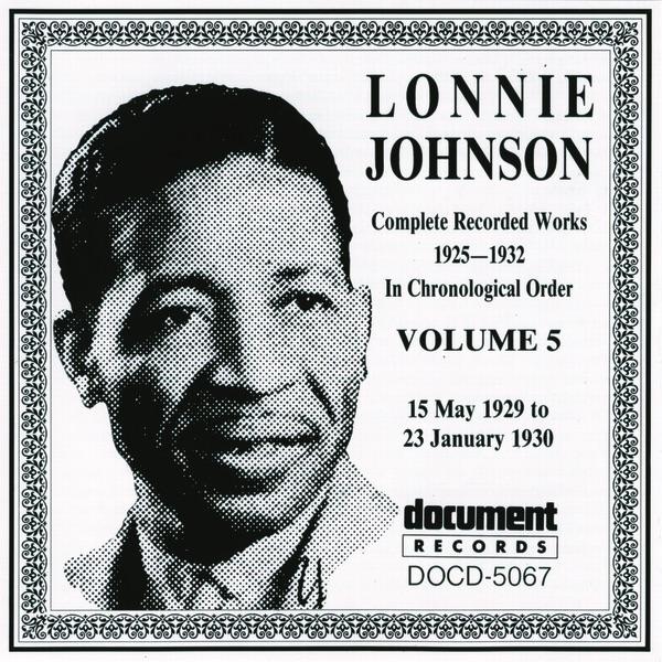 Album cover art for Lonnie Johnson Vol. 5 (1929 - 1930)