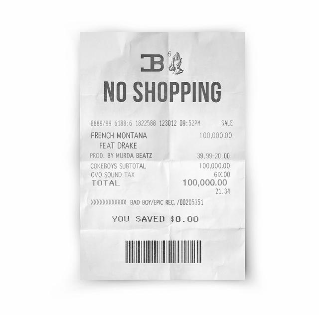 Album cover art for No Shopping