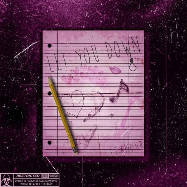 Album cover art for Let You Down