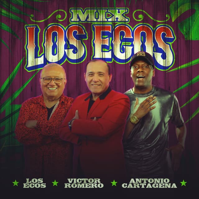 Album cover art for Mix los Ecos (Dame Tu Amor/ Temo/ Indolencia/ No Se Puede Amar a Dos)