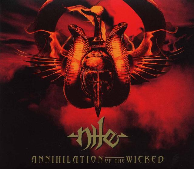 Album cover art for Annihilation of the Wicked