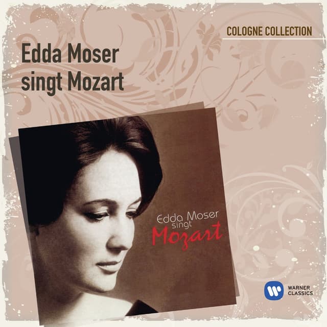 Album cover art for Mozart: Edda Moser Singt Mozart