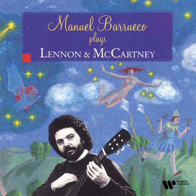 Album cover art for Manual Barrueco plays Lennon & McCartney