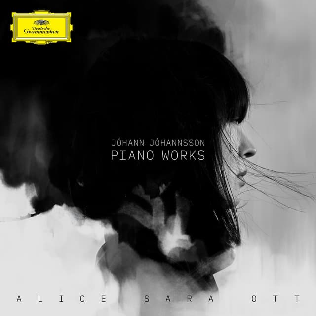 Album cover art for Jóhann Jóhannsson: Piano Works
