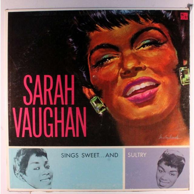 Album cover art for Sarah Vaughan Sings Sweet and Sultry