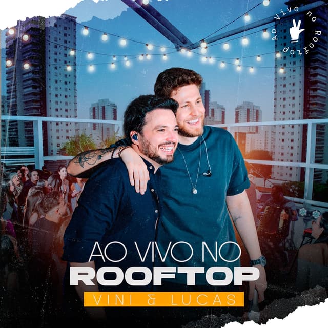 Album cover art for Ao Vivo no Rooftop
