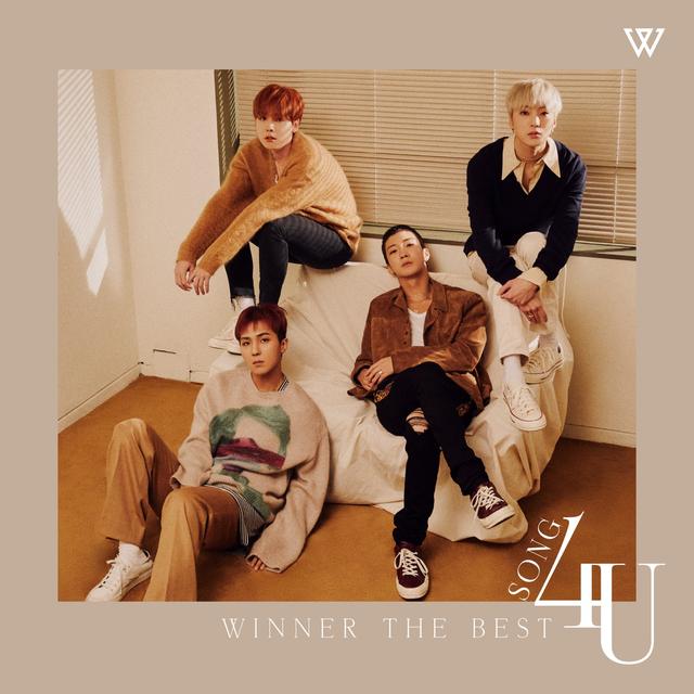Album cover art for WINNER THE BEST"SONG 4 U"