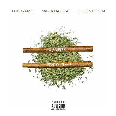 Album cover art for Two Blunts (feat. Wiz Khalifa & Lorine Chia)