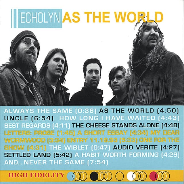 Album cover art for As the World