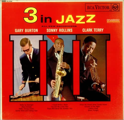 Album cover art for 3 In Jazz