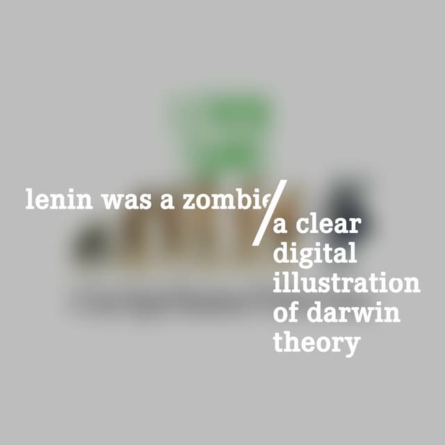 Album cover art for A Clear Digital Illustration Of Darwin Theory