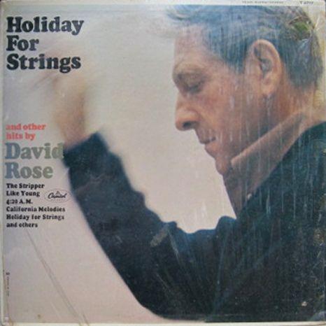 Album cover art for Holiday For Strings