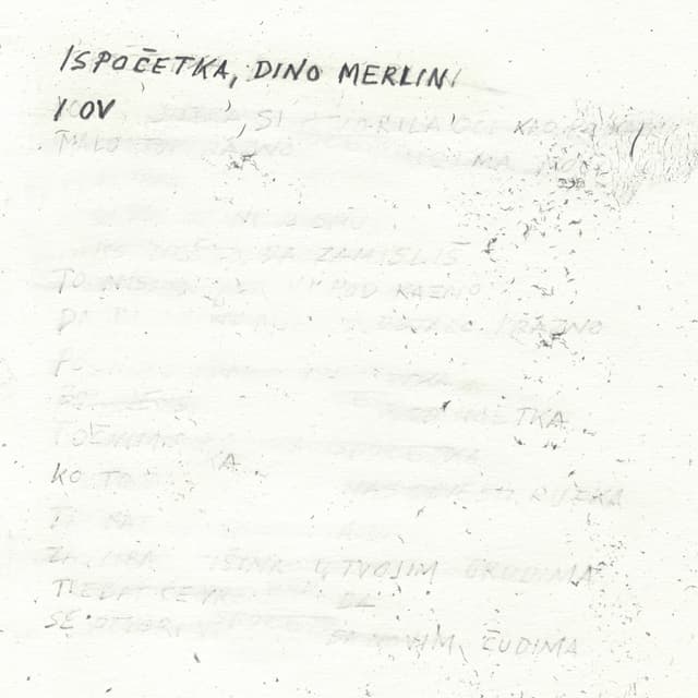 Album cover art for Ispočetka