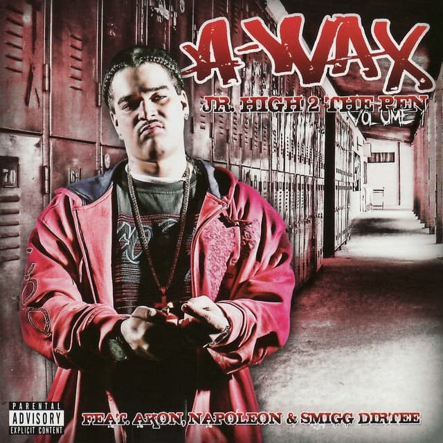 Album cover art for Jr. High 2 the Pen, Volume 1