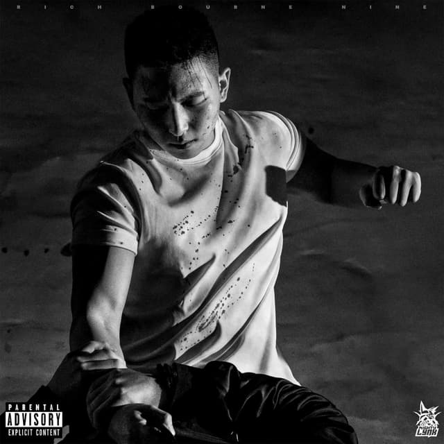 Album cover art for Rich Bourne NINE