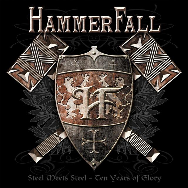 Album cover art for Steel Meets Steel - Ten Years of Glory