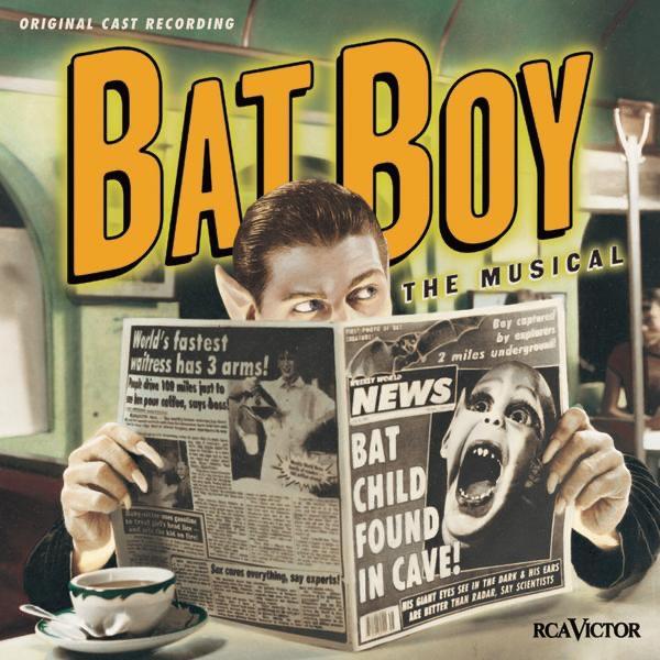 Album cover art for Bat Boy: The Musical (2001 original off-Broadway cast)