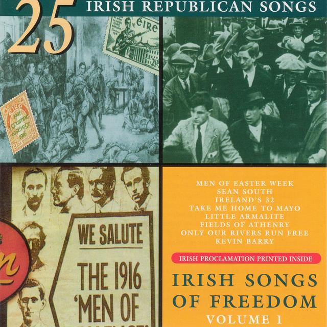 Album cover art for 25 Irish Republican Songs