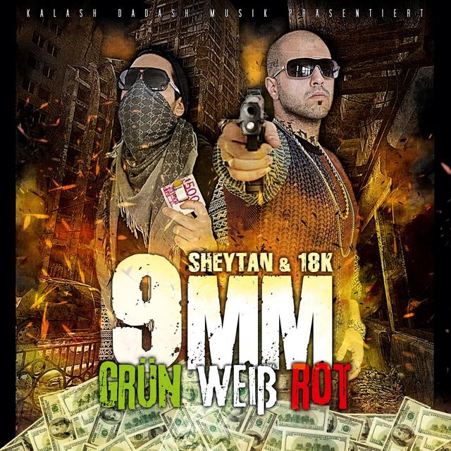 Album cover art for 9MM Grün Weiß Rot