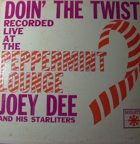 Album cover art for Doin' The Twist At The Peppermint Lounge