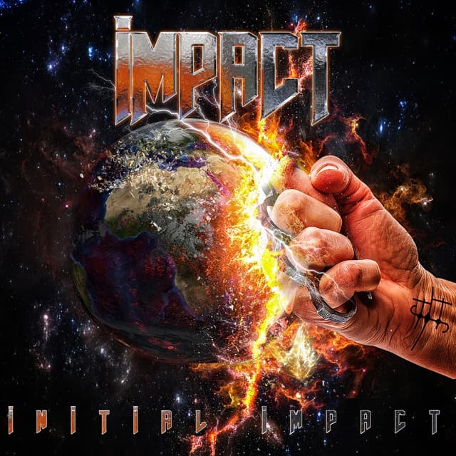Album cover art for Initial Impact