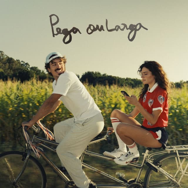 Album cover art for PEGA OU LARGA