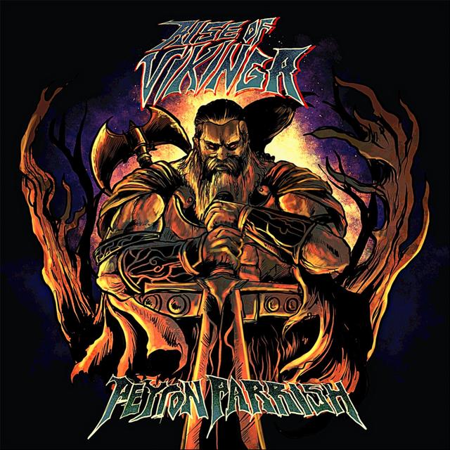 Album cover art for Rise of Vikingr
