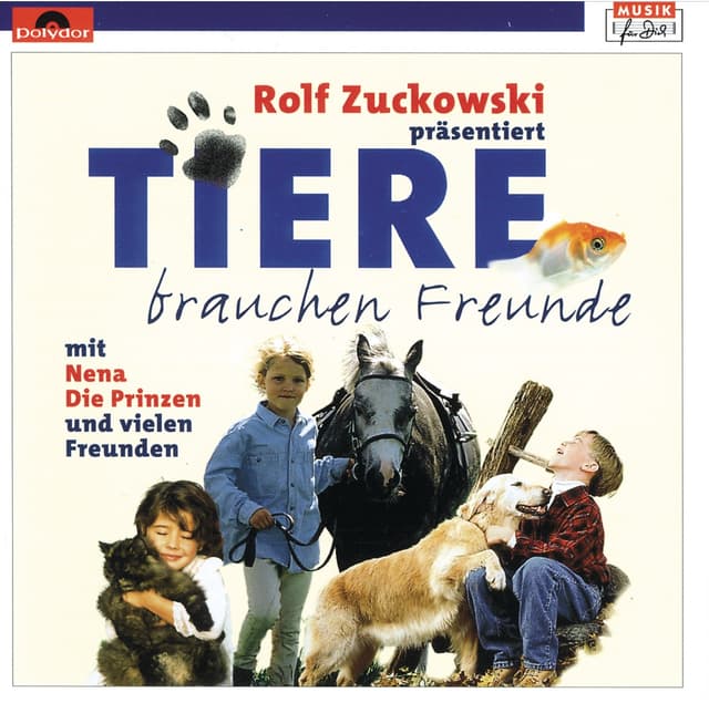 Album cover art for Tiere brauchen Freunde